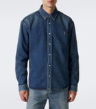 Saint Laurent Cassandre denim shirt