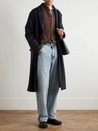 Altea - Coleman Wool-Blend Twill Coat - Blue