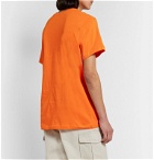 Nike - Sportswear Logo-Print Cotton-Jersey T-Shirt - Orange