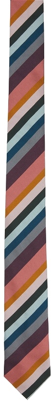 Photo: Paul Smith Multicolor Artists Stripe Tie