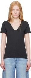 rag & bone Black 'The Slub' T-shirt