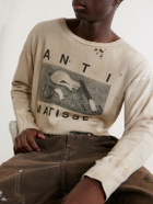 Enfants Riches Déprimés - Anti Matisse Printed Cotton-Jersey T-Shirt - Neutrals