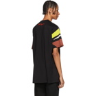 Givenchy Black Sporty Printed Oversized T-Shirt