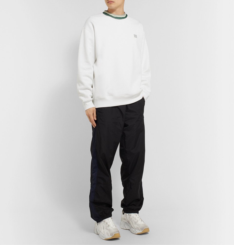Acne Studios - Rockaway Distressed Suede Sneakers - White