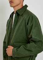 Bode Waxed Cotton Jacket Green