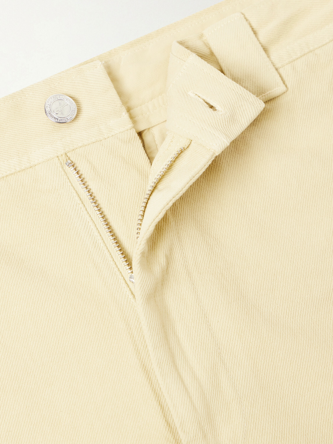 A.P.C. - Ville Cropped Straight-Leg Cotton-Gabardine Chinos - Neutrals