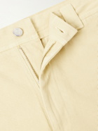 A.P.C. - Ville Cropped Straight-Leg Cotton-Gabardine Chinos - Neutrals