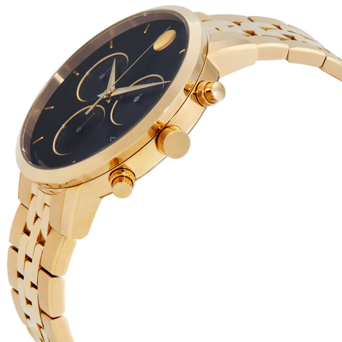 Movado Museum Classic Quartz Black Dial Mens Watch 0607810