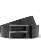Hugo Boss - 3.5cm Carmello Leather Belt - Black