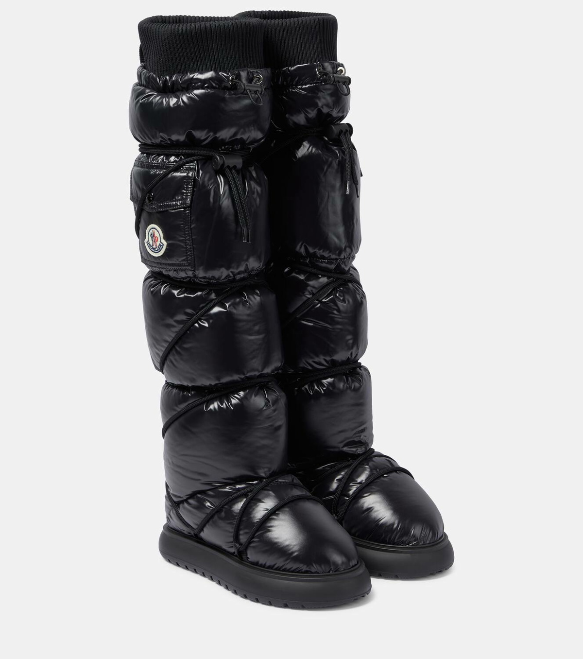 Moncler Gaia down over the knee snow boots Moncler