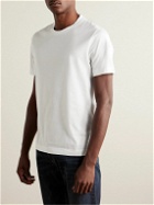 Canali - Cotton-Jersey T-Shirt - White