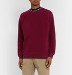 NN07 - Robin 3385 Cotton-Fleece Sweatshirt - Burgundy