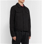 Resort Corps - Printed Denim Jacket - Black