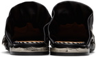 Toga Pulla SSENSE Exclusive Black Square Toe Slippers