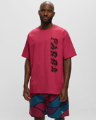 By Parra Wave Block Tremors T Shirt Pink - Mens - Shortsleeves