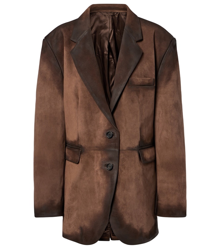 Photo: Acne Studios Suede blazer