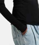 Marant Etoile Dressi draped jersey top