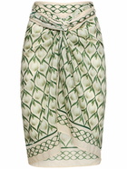 AGUA BY AGUA BENDITA - Emelina Perla Printed Cotton Sarong