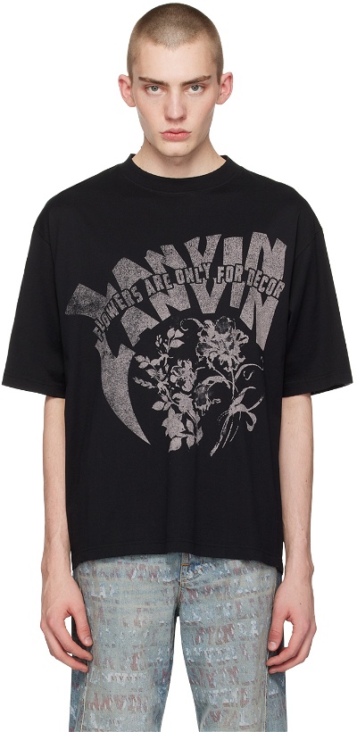 Photo: Lanvin Black Future Edition T-Shirt