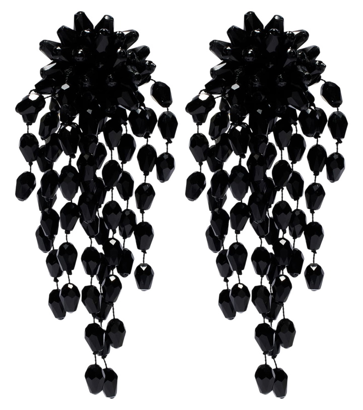 Photo: Isabel Marant Hanabi beaded clip-on earrings