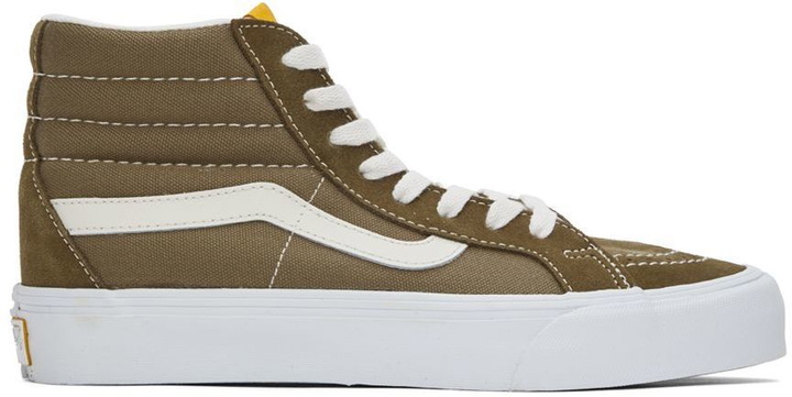 Photo: Vans Khaki Sk8 High-Top Sneakers