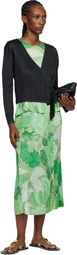 PLEATS PLEASE ISSEY MIYAKE Black Facade Cardigan