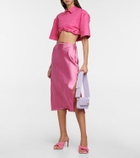 Jacquemus Le Carinu leather shoulder bag