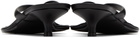 Teurn Studios SSENSE Exclusive Black Heeled Sandals