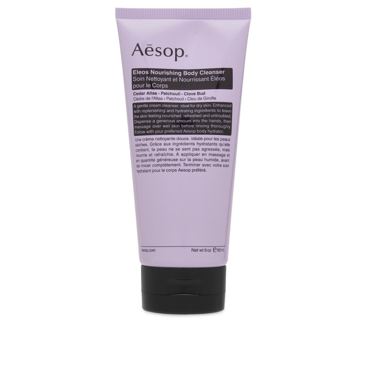 Photo: Aesop Eleos Nourishing Body Cleanser 