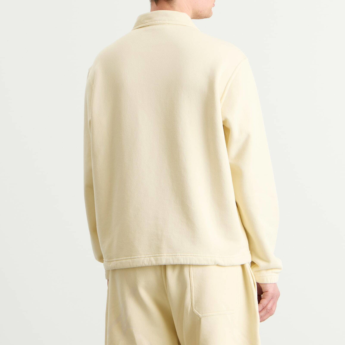 Stone Island Men's x New Balance Polo in Ivory