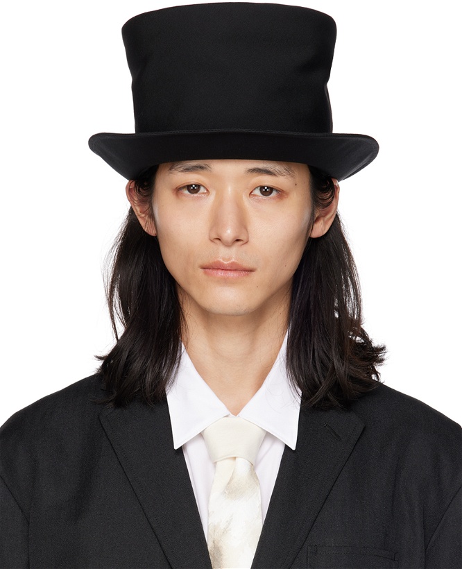 Photo: Yohji Yamamoto Black Borane Hat