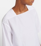 The Row Hamza cotton poplin top