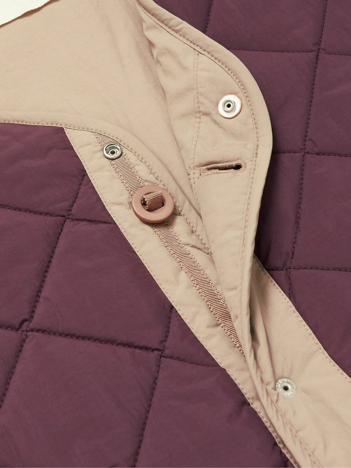 Merely Made - Reversible Quilted Nylon-Ripstop Jacket - Neutrals