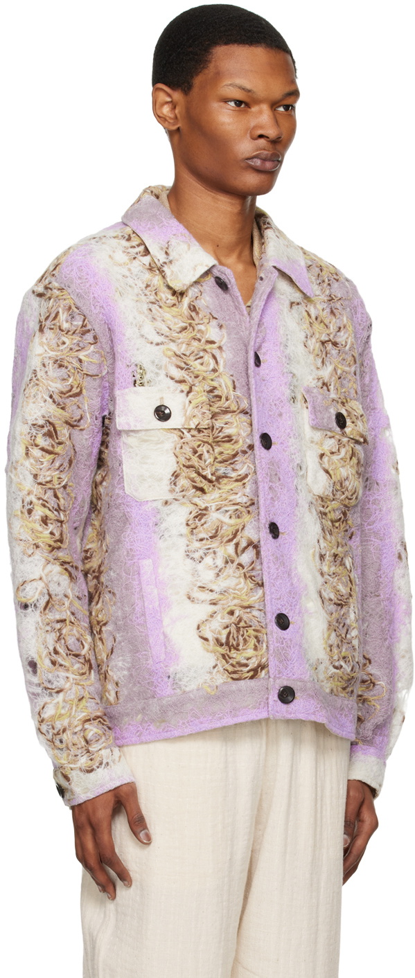 VITELLI Purple Button Shirt