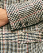 Brooks Brothers Men's Milano Slim-Fit Wool-Silk-Linen Check Hopsack Sport Coat