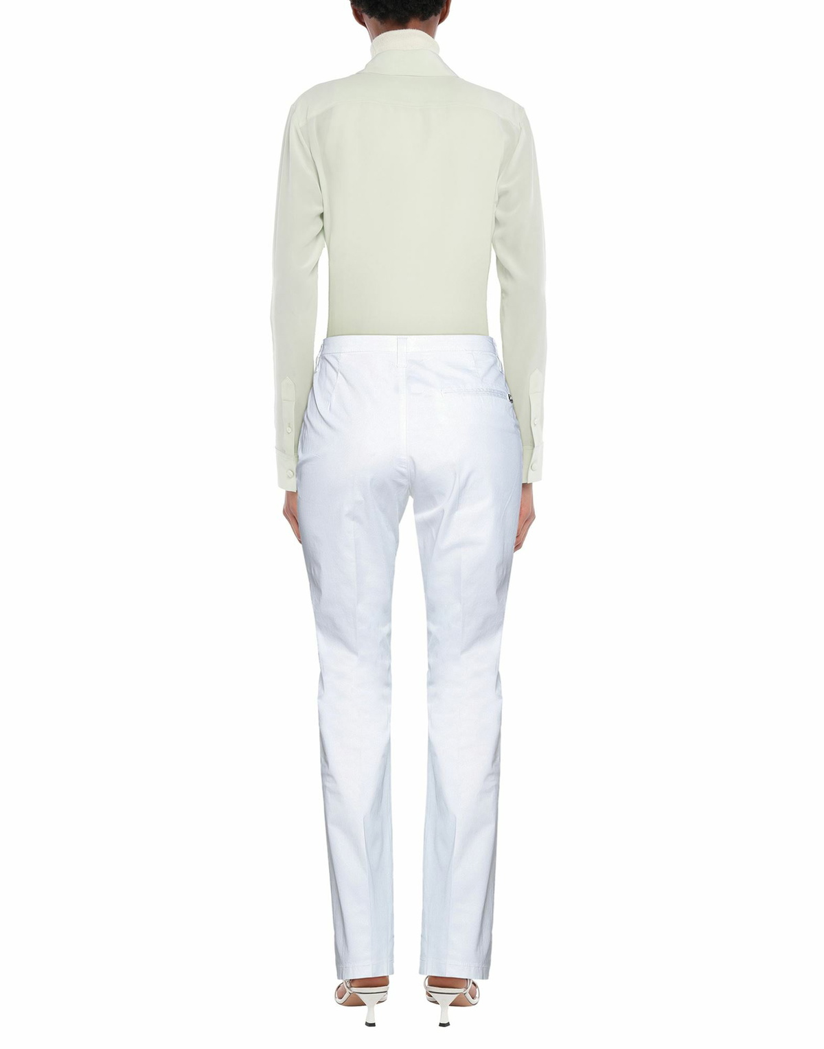 Manila Grace Womens Pants in White
