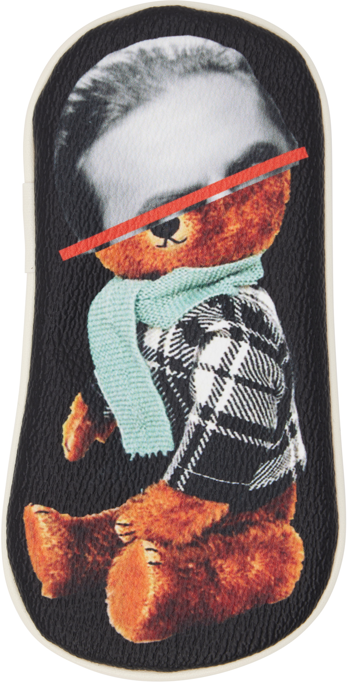 UNDERCOVER Brown UCU9P91-01 'Fuck' Pattern Pouch Undercover