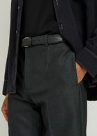 Jil Sander Tapered-leg Wool-blend Trousers Dark Grey