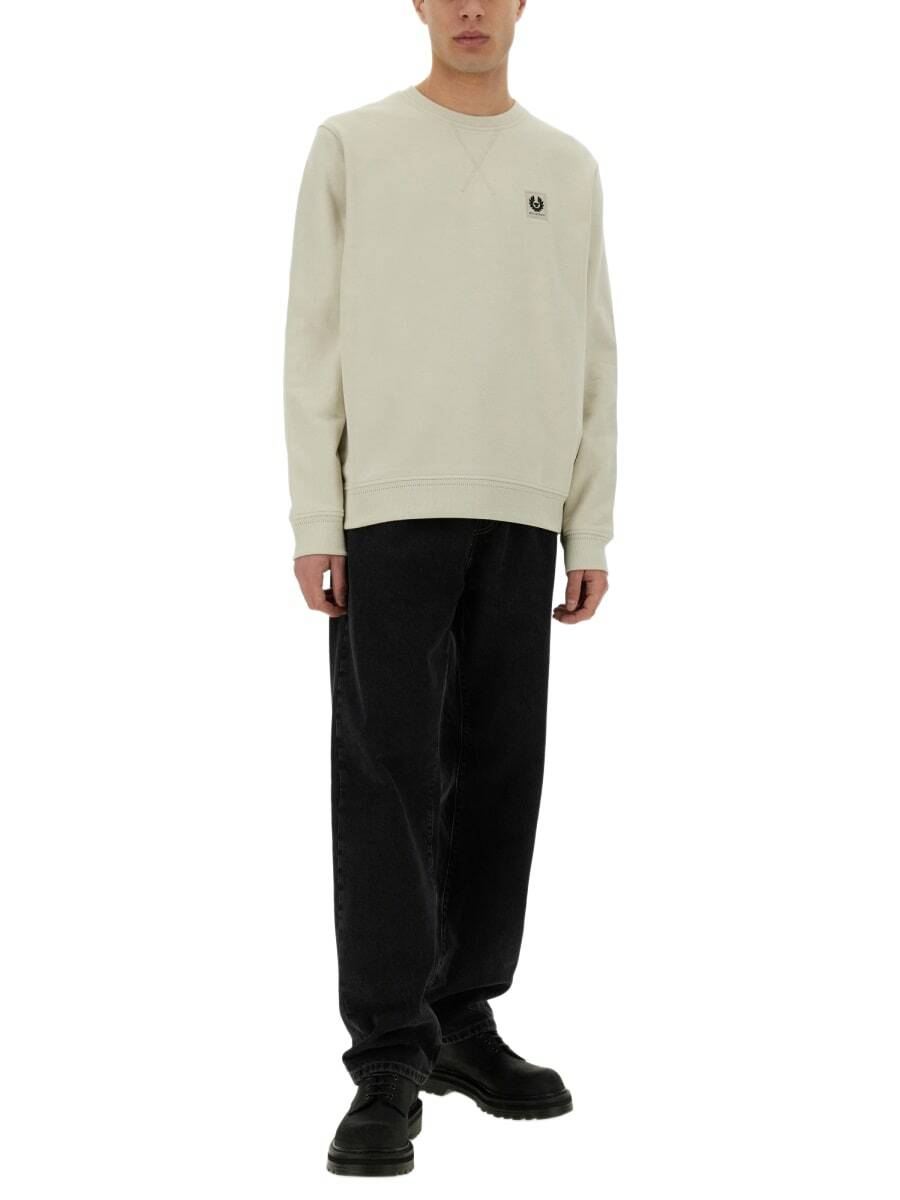 Belstaff Sweatshirt With Logo Patch Belstaff