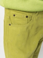 Robyn Lynch Green Eire Embroidered Jeans