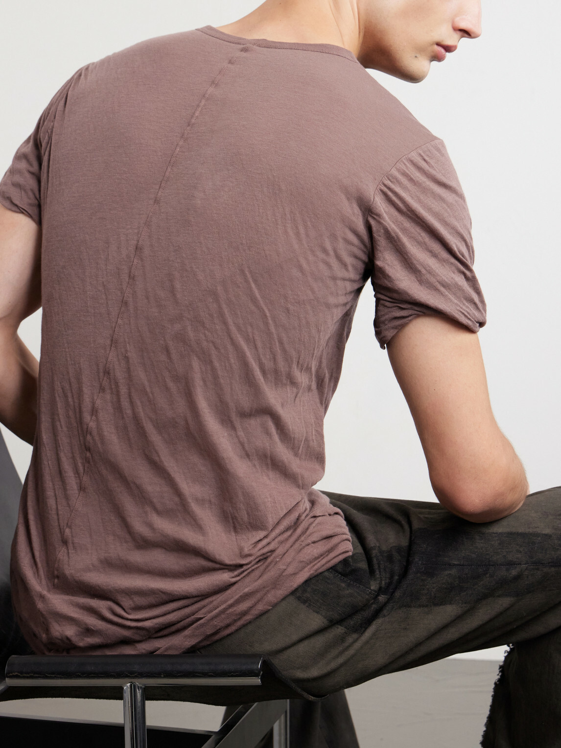 Rick Owens - Double Cotton T-Shirt - Purple