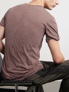 Rick Owens - Double Cotton T-Shirt - Purple