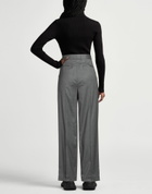 Peter Do Womens Pants in Grey