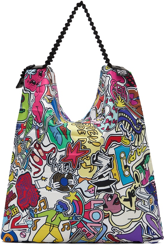 Photo: Pleats Please Issey Miyake Multicolor Omnibus Shoulder Bag