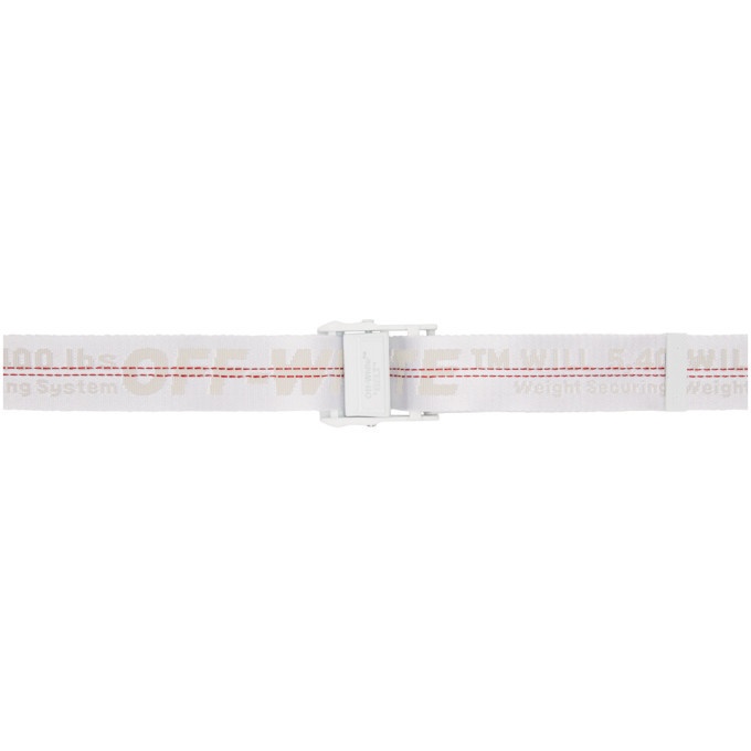 Photo: Off-White White Classic Industrial Belt