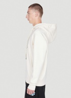 1 Moncler JW Anderson - Graphic Print Hooded Sweatshirt in Cream