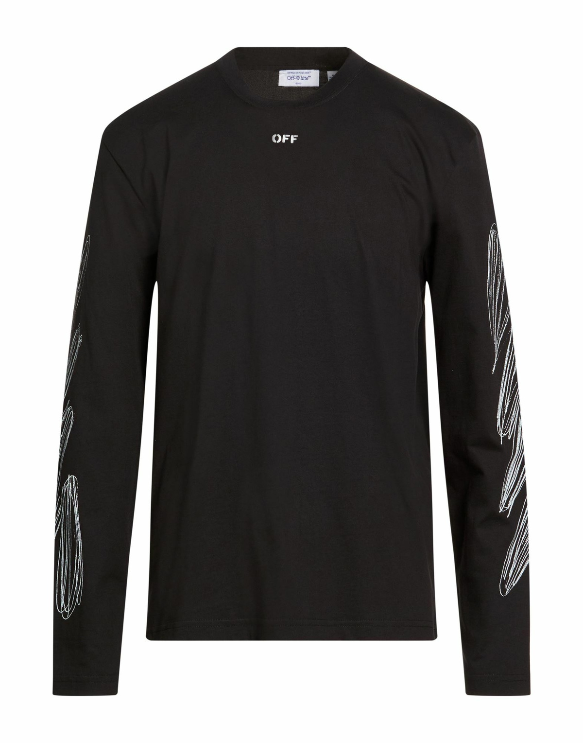Off-white Mens T-shirt in Black