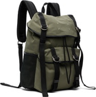 Maison Margiela Khaki High Tech Medium Backpack