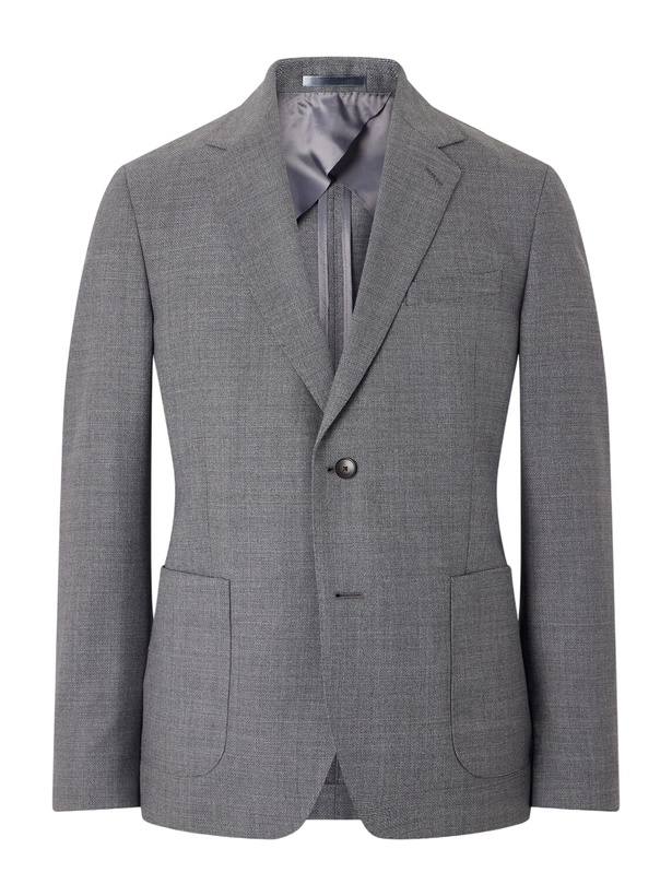 Photo: Mr P. - Wool-Hopsack Suit Jacket - Gray