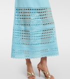Simkhai Blayne open-knit midi dress